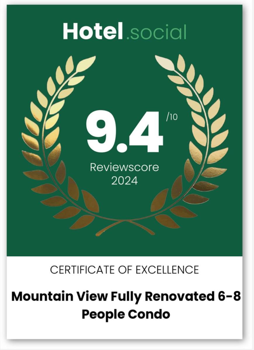 Mountain View Fully Renovated 6-8 People Condo 蒙特朗布朗 外观 照片